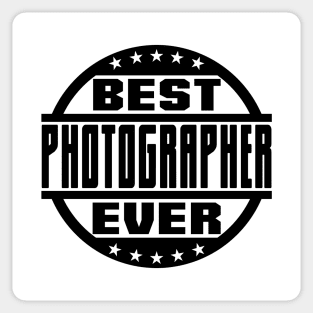 Best Photographer Ever Sticker